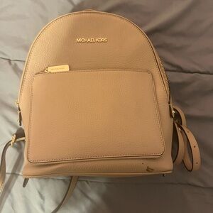 Michael Kors Tan Backpack